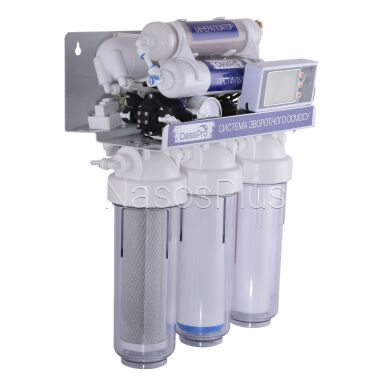 Система зворотного осмосу OasisPro, насос + ПЛАСТ. бак, мінералізатор, блок керування BSL02M-RO-75 - Фото 8 Система зворотного осмосу OasisPro, насос + ПЛАСТ. бак, мінералізатор, блок керування BSL02M-RO-75