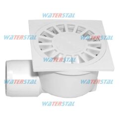 Трап 150*150 мм, боковой отвод &Oslash;50, пластиковый &Prime;Waterstal&Prime; (YS 425)