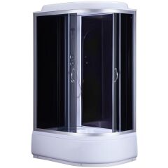 Душевой бокс ассиметричный левый OBRA H120GBSL (H120BL) BRAVO (3уп.)