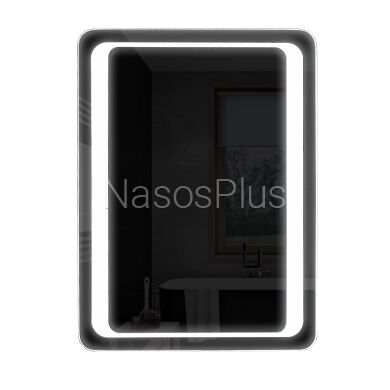 Дзеркало UNIO MRR-02 SQR-RA 600 x 800 mm LED FL