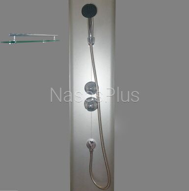 Душовий бокс півкруглий WISLOK L90FFS (L90F) BRAVO (3уп.)