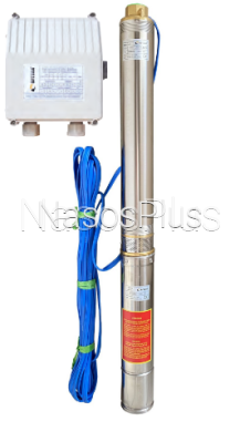 Насос скважинный OPTIMA 4SDm3/15 1.1 кВт, пульт, кабель 60м NEW с повышенной устойчивостью к песку