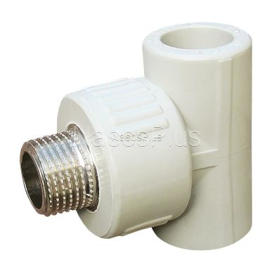 1016 Тройник полипропиленовый с наружной резьбой VS Plast 50x1 1/2"