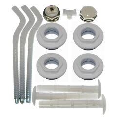 Комплект футорок секционного радиатора CRISTAL NR-2015 1/2&Prime;с 3-кронштейнами (HT 416)