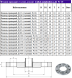 Фланец приварной, стальной Ду150 Ру16