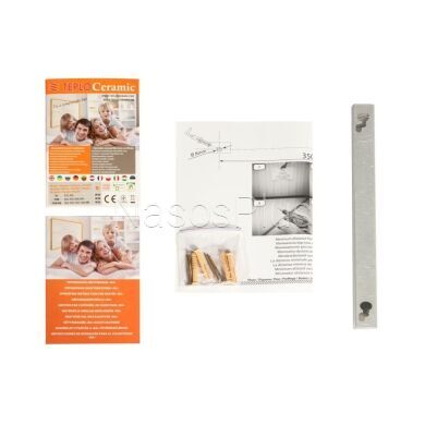 Обогреватель керамический ТCM-RA 1000 (12073) 1203х603х17