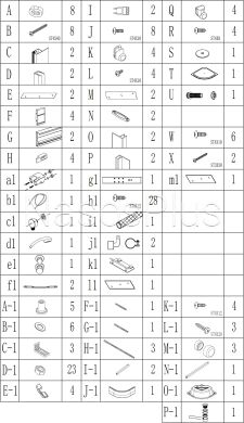 Душевой бокс полукруглый BZURA H90GBB BRAVO (4уп.) - Фото 11 Душевой бокс полукруглый BZURA H90GBB BRAVO (4уп.)