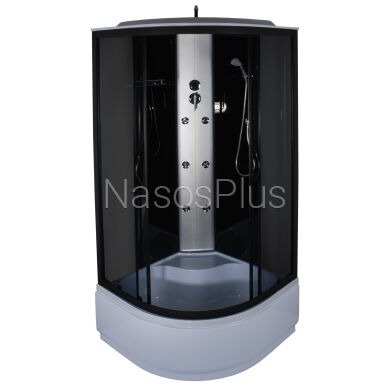 Душевой бокс полукруглый BZURA H90GBB BRAVO (4уп.) - Фото 9 Душевой бокс полукруглый BZURA H90GBB BRAVO (4уп.)