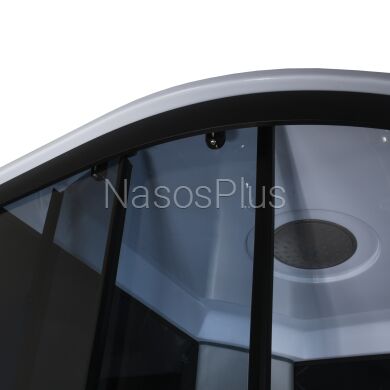 Душевой бокс полукруглый BZURA H90GBB BRAVO (4уп.) - Фото 3 Душевой бокс полукруглый BZURA H90GBB BRAVO (4уп.)