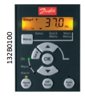 132B0100 Панель управления LCP 11 без потенциометра для VLT® Micro Drive FC-51 