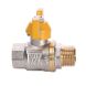 Кран шаровый прямой SOLOMON 1/2&Prime; НВ ЖБ PN40 B1008