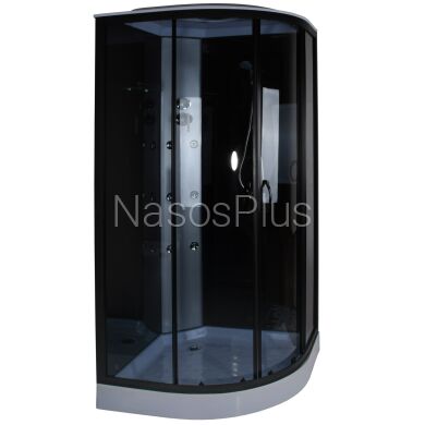 Душевой бокс полукруглый BARYCZ LL90GBB BRAVO (4уп.) - Фото 12 Душевой бокс полукруглый BARYCZ LL90GBB BRAVO (4уп.)